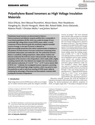 Innovative Insulating Applications with Ionomer Materials!